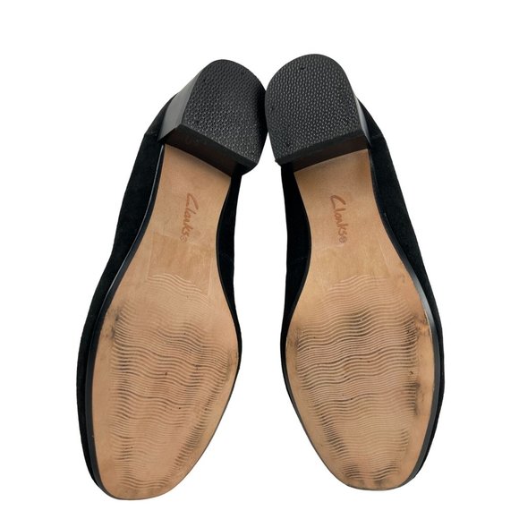 Clark's Chartli Fame Suede Ultimate Comfort Collection Slip On Shoes, Women's 7M - Picture 9 of 9